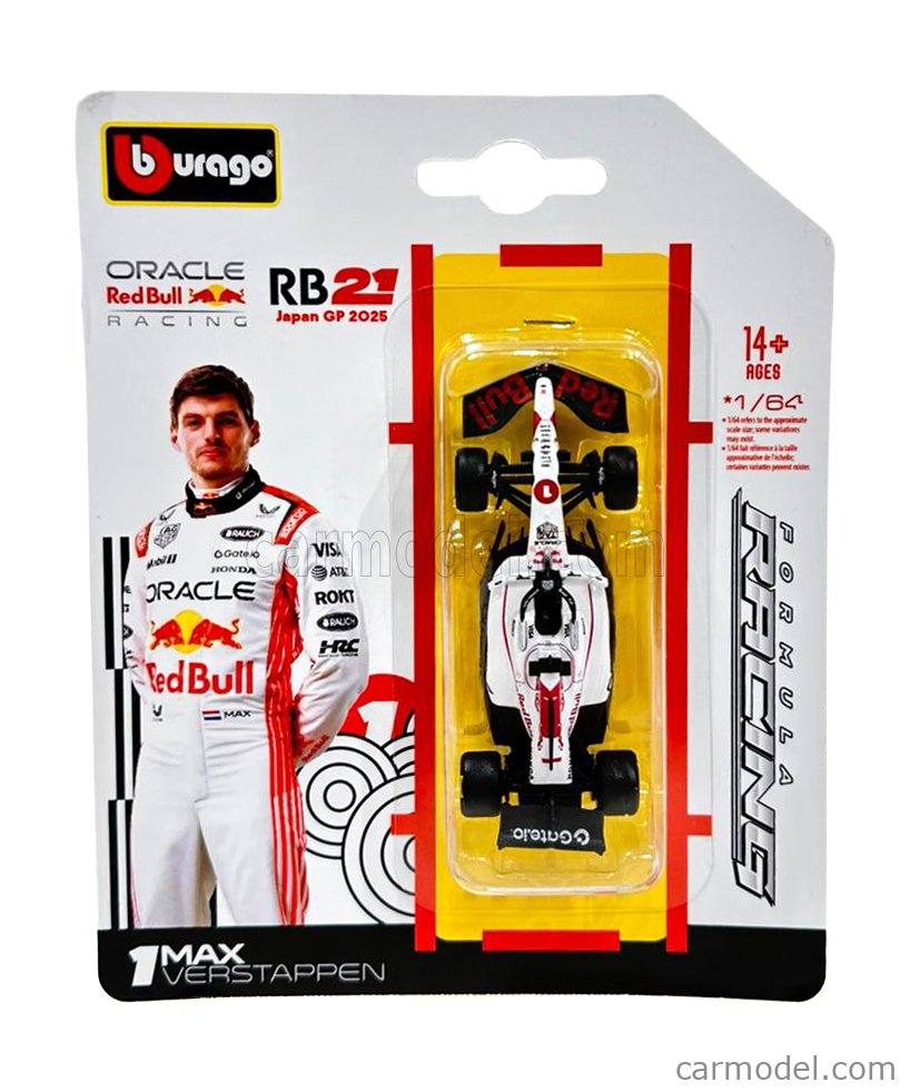BURAGO 18-58003-18-02362 Scale 1/64 | RED BULL F1 RB21 TEAM ORACLE