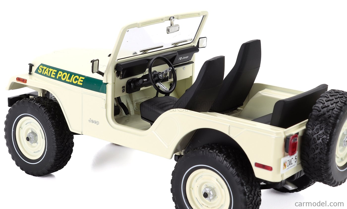 Voiture Miniature de Collection - GREENLIGHT COLLECTIBLES 1/18 - JEEP