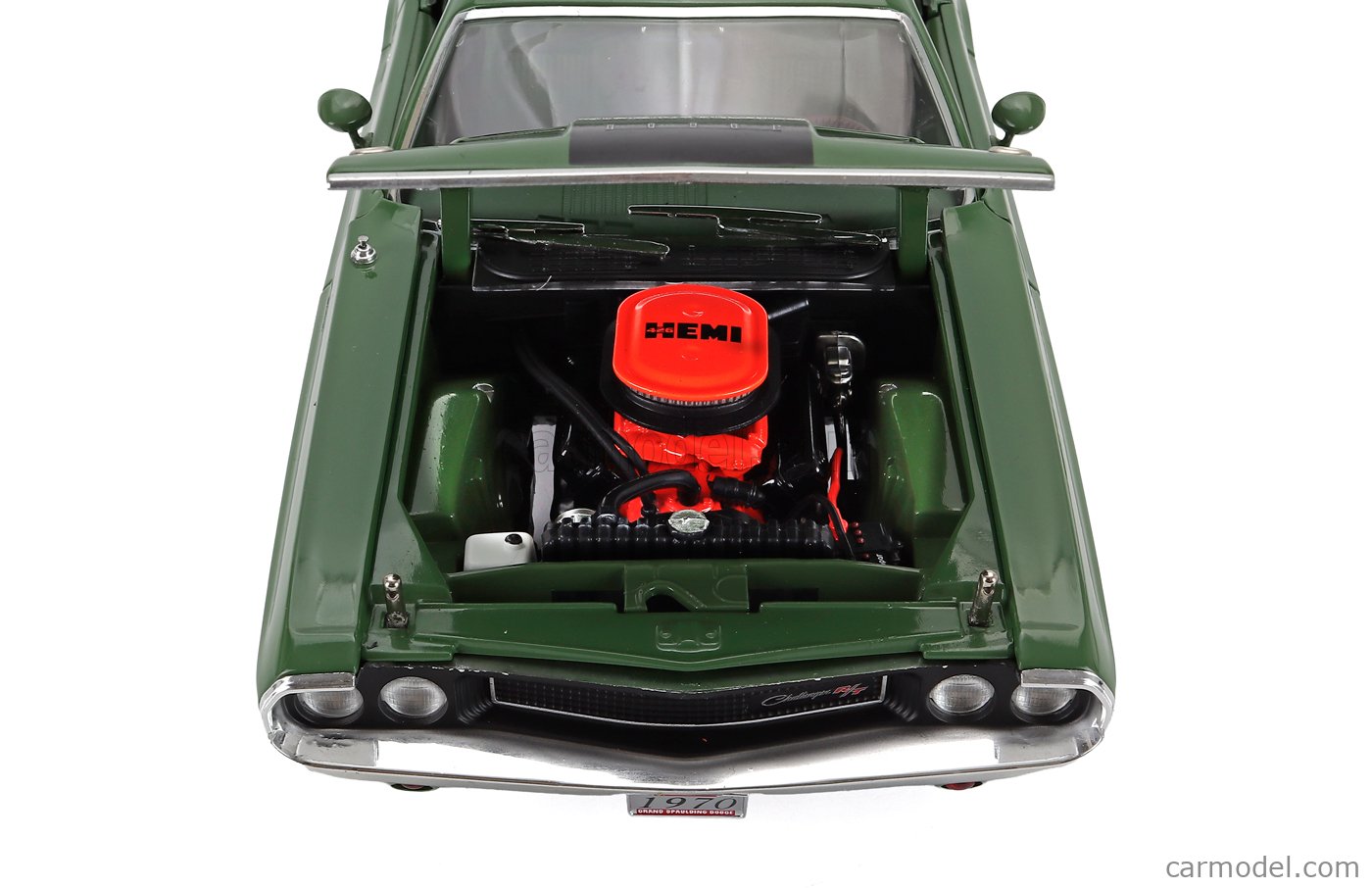Miniature Dodge Challenger R/T Convertible 1970 - Greenlight 1/18 - Verte - Neuf