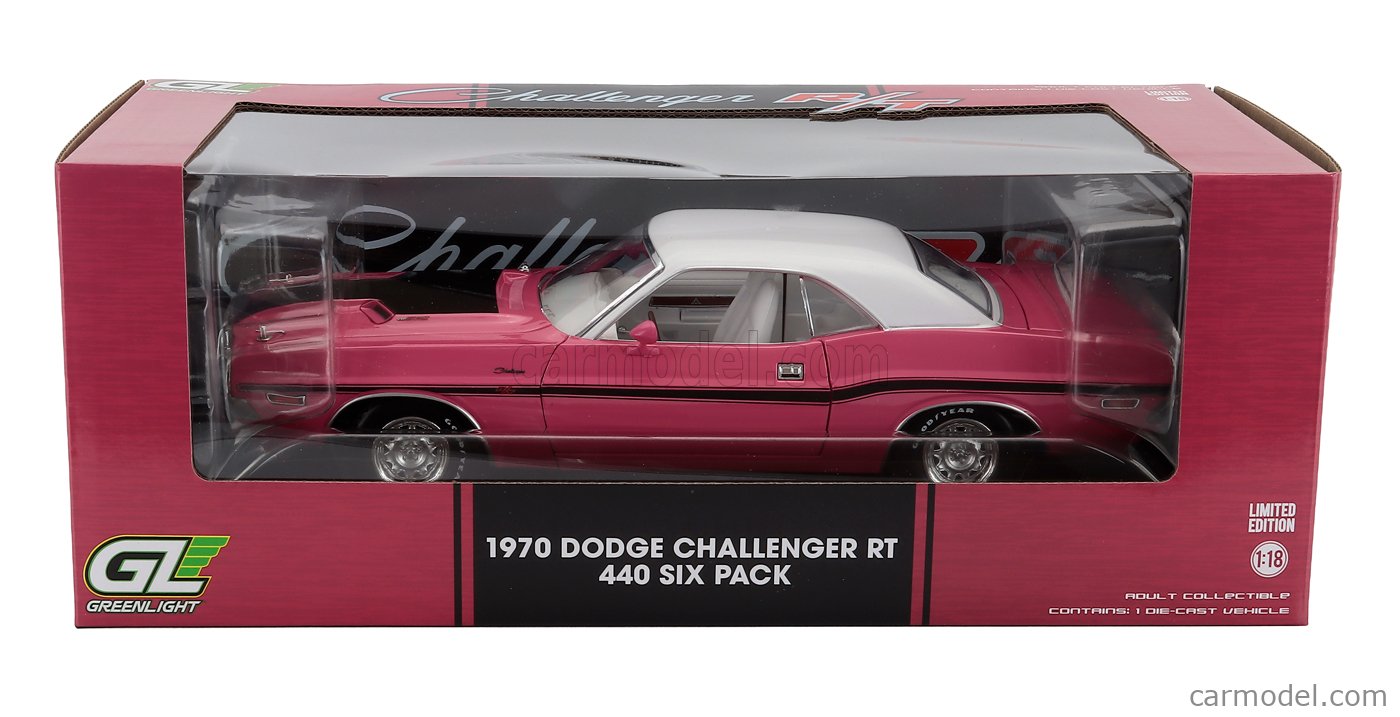 GREENLIGHT 13699 Scale 1/18 | DODGE CHALLENGER R/T 440 SIX PACK