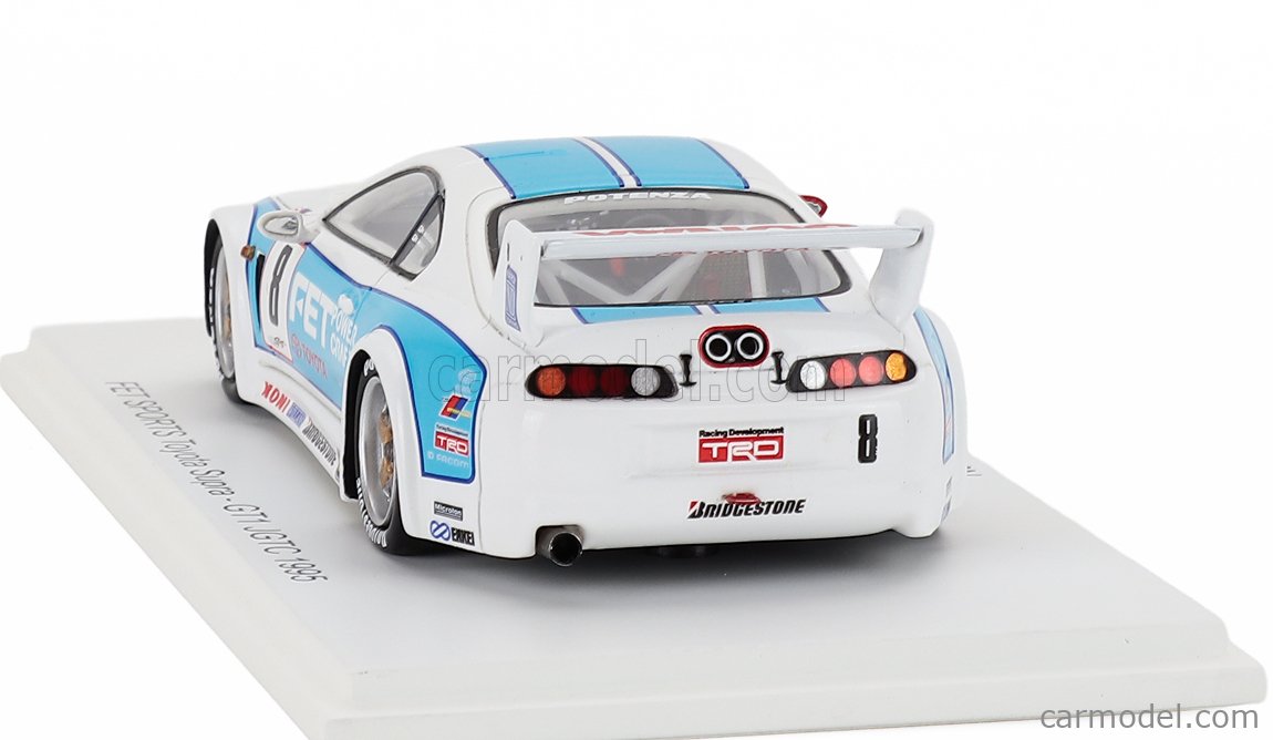 【希少！】TOYOTA Motor Sports Project 極める SPARK-MODEL SJ155 Scale 1/43 | TOYOTA SUPRA TEAM FET SPORTS N 8