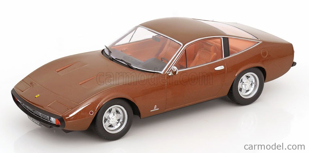KK-SCALE KKDC180286 Scale 1/18 | FERRARI 365 GTC4 COUPE 1971 BROWN MET