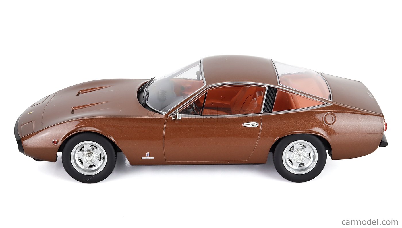 KK-SCALE KKDC180286 Scale 1/18 | FERRARI 365 GTC4 COUPE 1971 BROWN MET