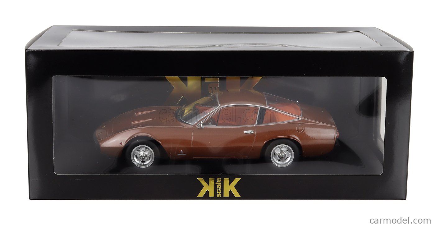 KK Scale 1/18 Scale Diecast KKDC180166 - 1972 Ferrari 365 GT4 2+2 - Black