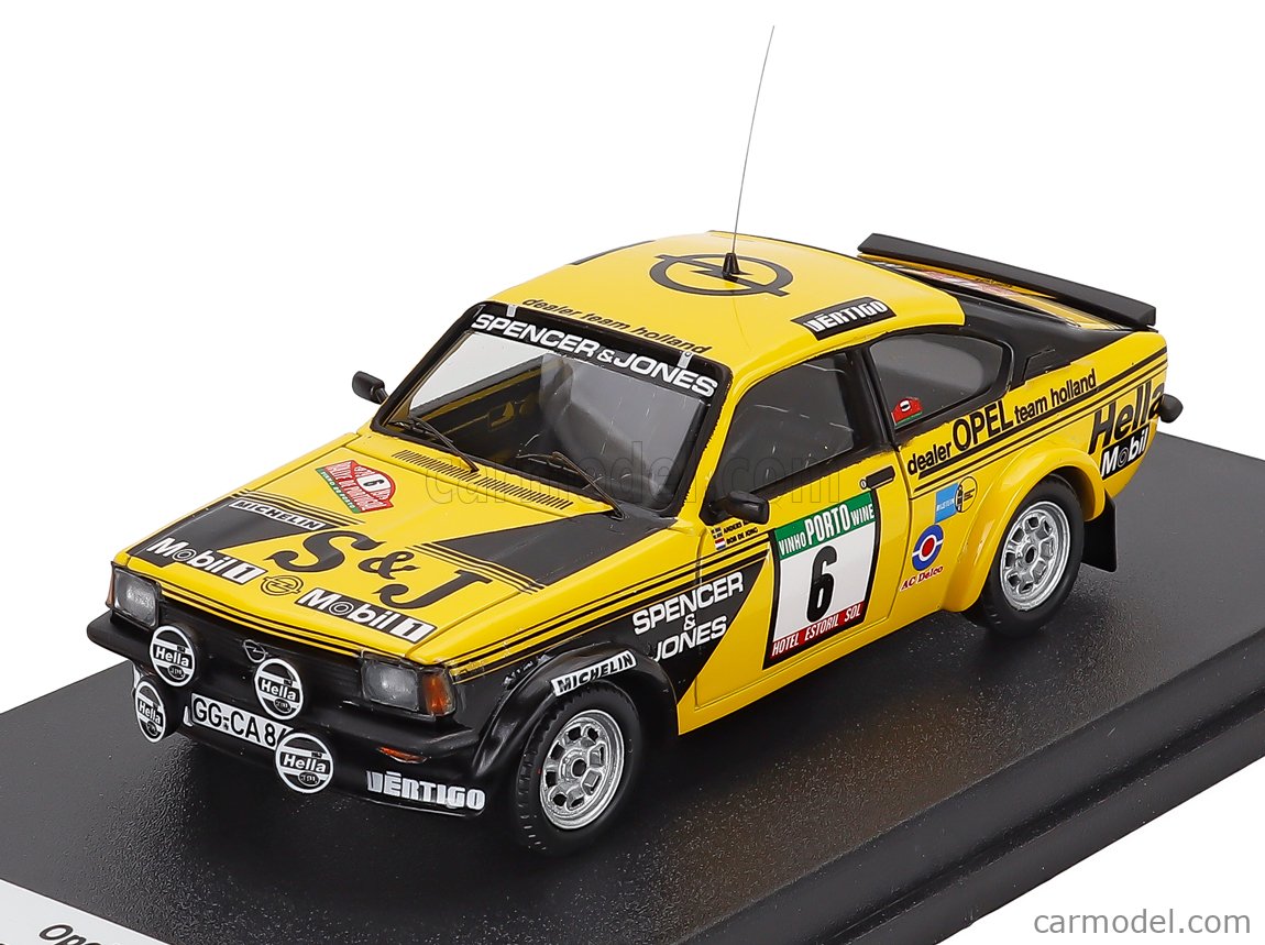 スポーツトイ・アクショントイ onedrop Rally TROFEU TRFDSN359 Scale 1/43 | OPEL KADETT GTE (night version) N 6
