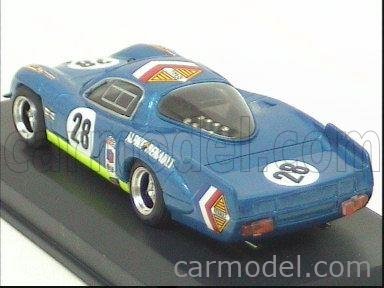 RENAULT ALPINE A220 le MANS 1968 au 1/43e Patrick DEPAILLER 1er Gl