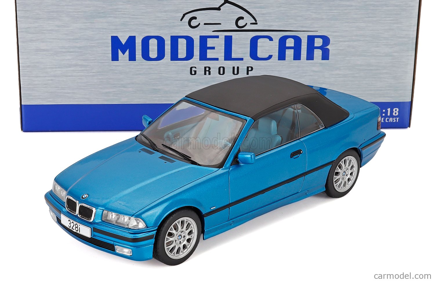 MCG MCG18319 Scale 1/18 | BMW 3-SERIES (E36) CABRIOLET OPEN 1996 BLUE