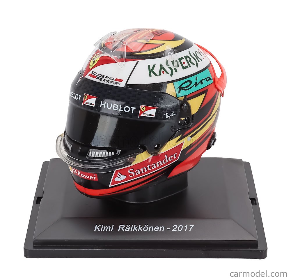 EDICOLA HELFE93 Scale 1/5 | HELMET F1 CASCO HELMET KIMI RAIKKONEN