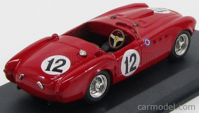 ART MODEL Ferrari 340 Mexico 1952 1/43 赤 Ferrari 340 Mexico | 1:43 Scale Model Car | Tecnomodel