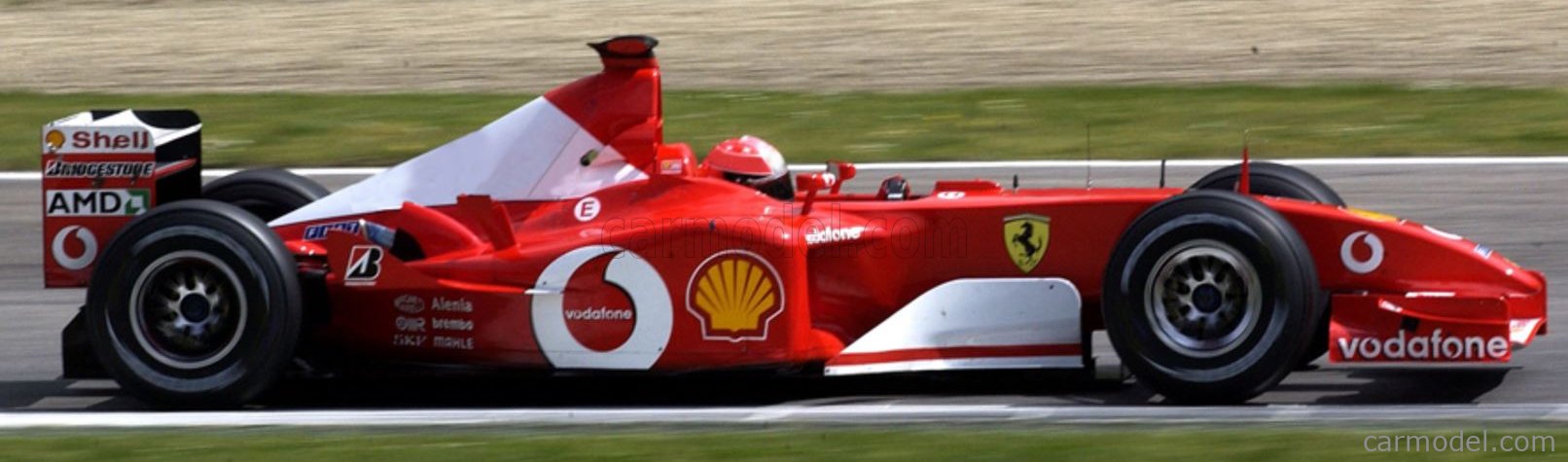 BBR-MODELS BBRC1862A1-VET Scala 1/18 | FERRARI F1 F2002 N 1 WORLD