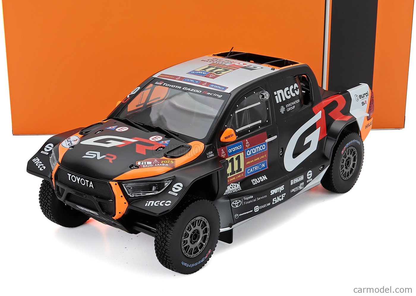 IXO-MODELS 18RMC237.22 Scale 1/18 | TOYOTA GR DKR HILUX TEAM