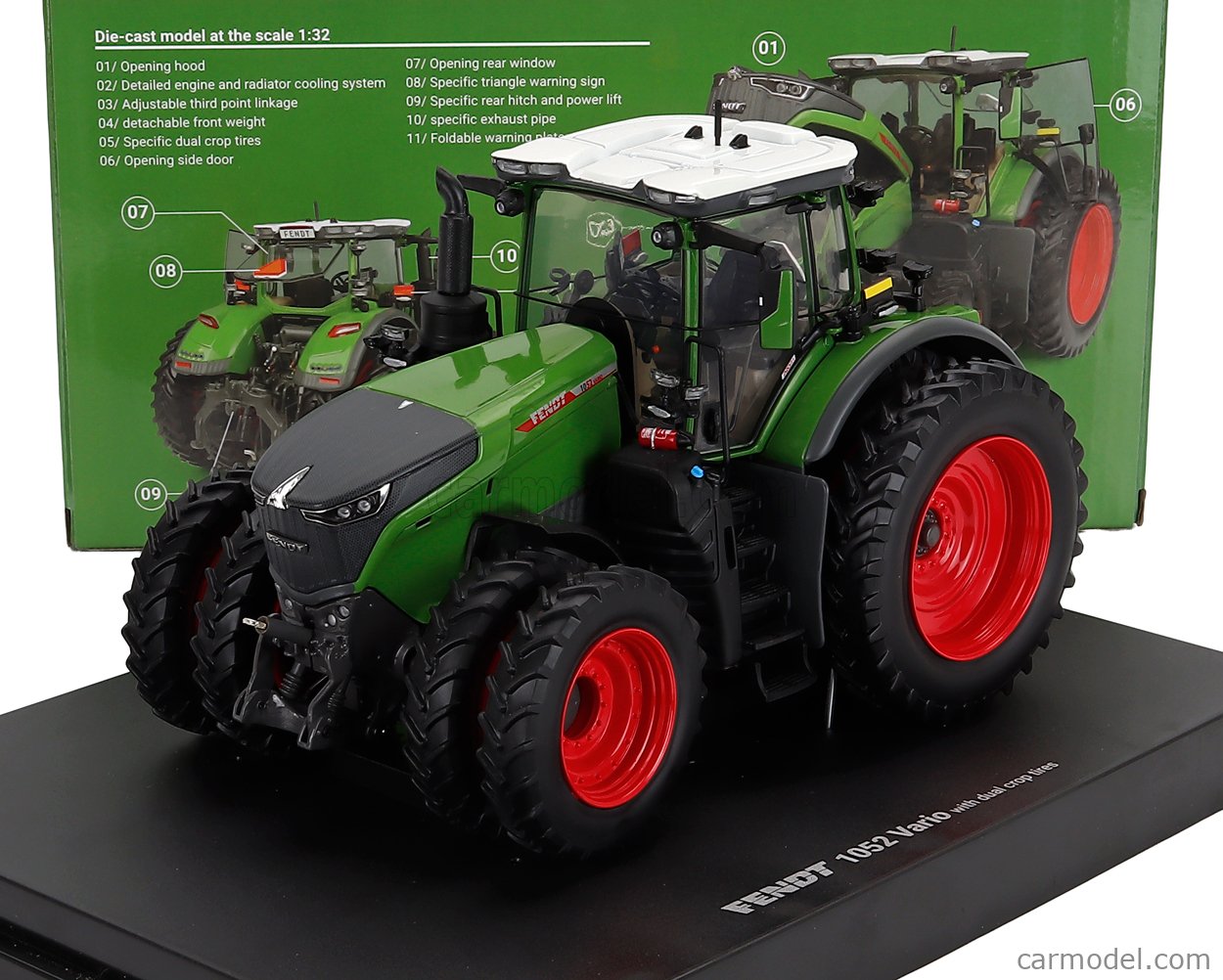 UNIVERSAL HOBBIES UH6876 Scale 1/32 | FENDT 1052 VARIO TRACTOR USA