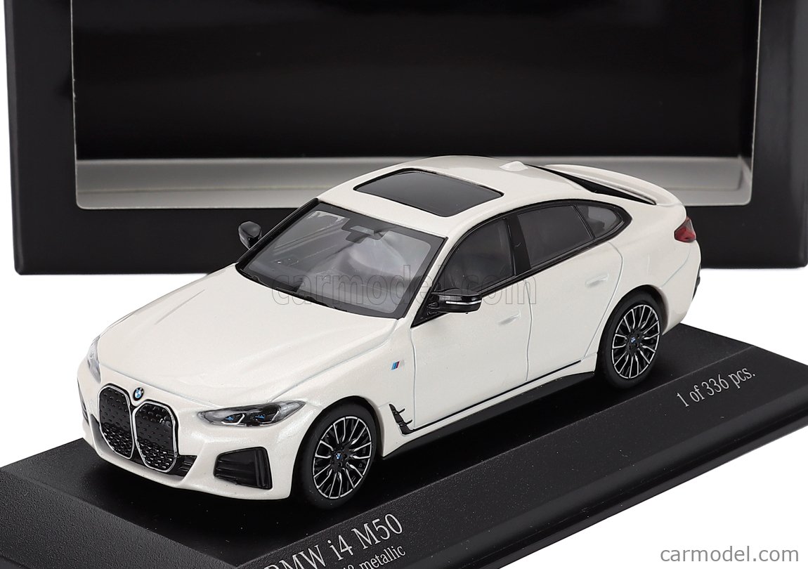 MINICHAMPS 410024000 Scala 1/43 | BMW 4-SERIES i4 M50 (G82) 2022 WHITE