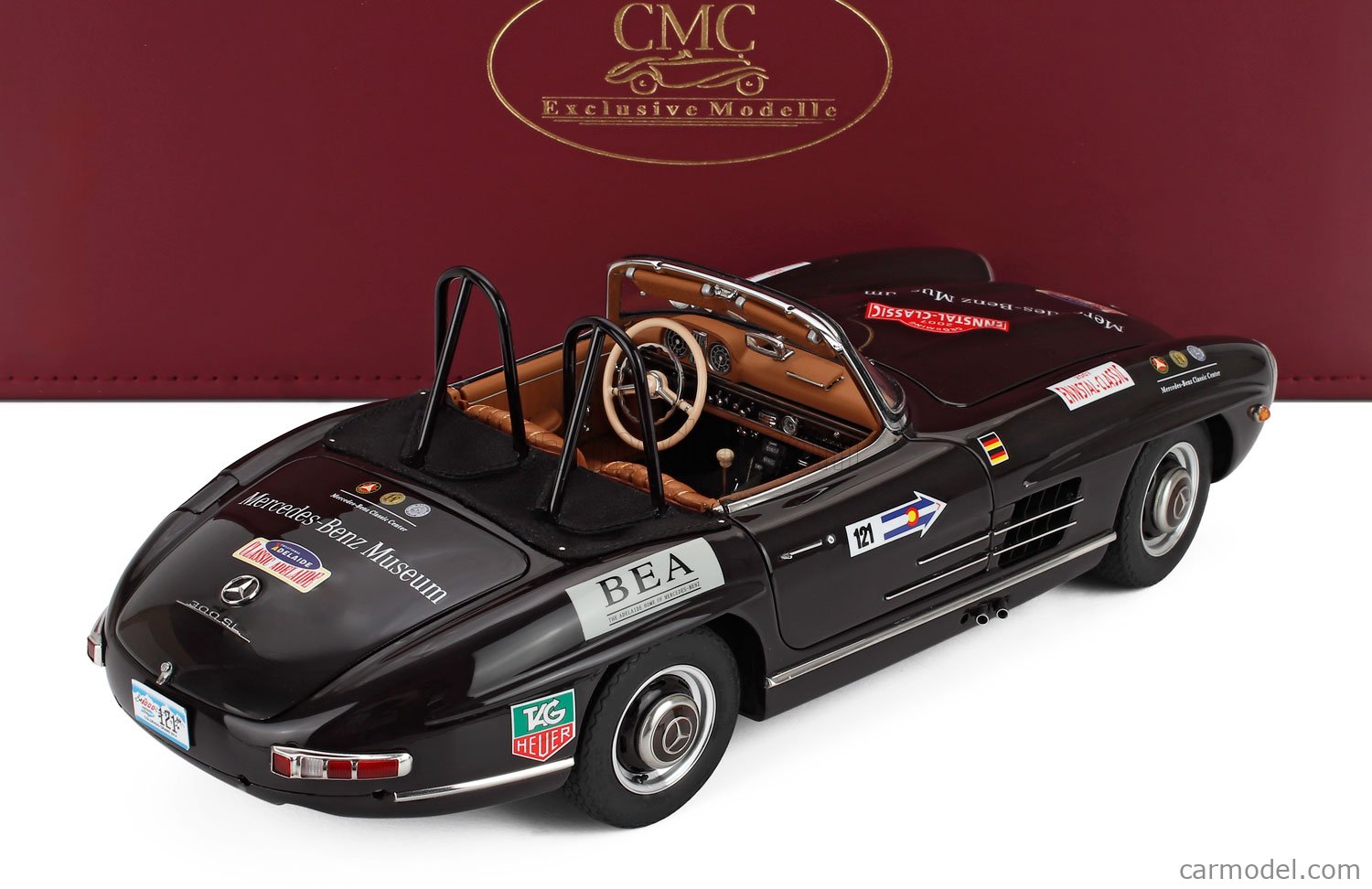 CMC M-295 Масштаб 1/18 | MERCEDES BENZ 300SL RALLY ROADSTER SPIDER