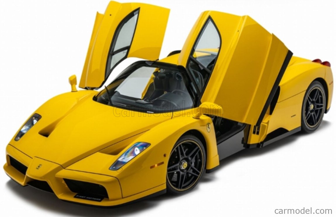 BBRモデル FERRARI ENZO 2002 BBR-MODELS HE182507B Scale 1/18 | FERRARI ENZO 2002 - YELLOW AND