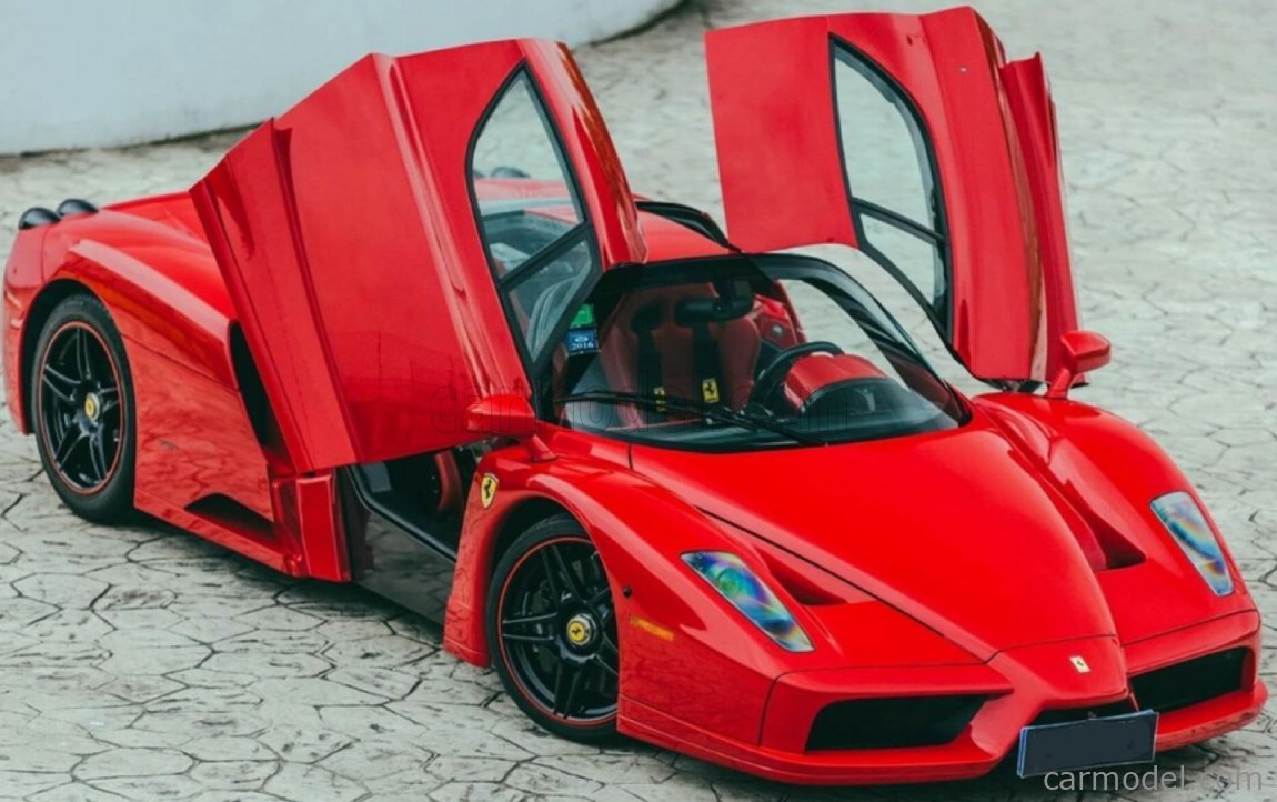 BBR-MODELS HE182501B Scale 1/18 | FERRARI ENZO 2002 - BLACK AND