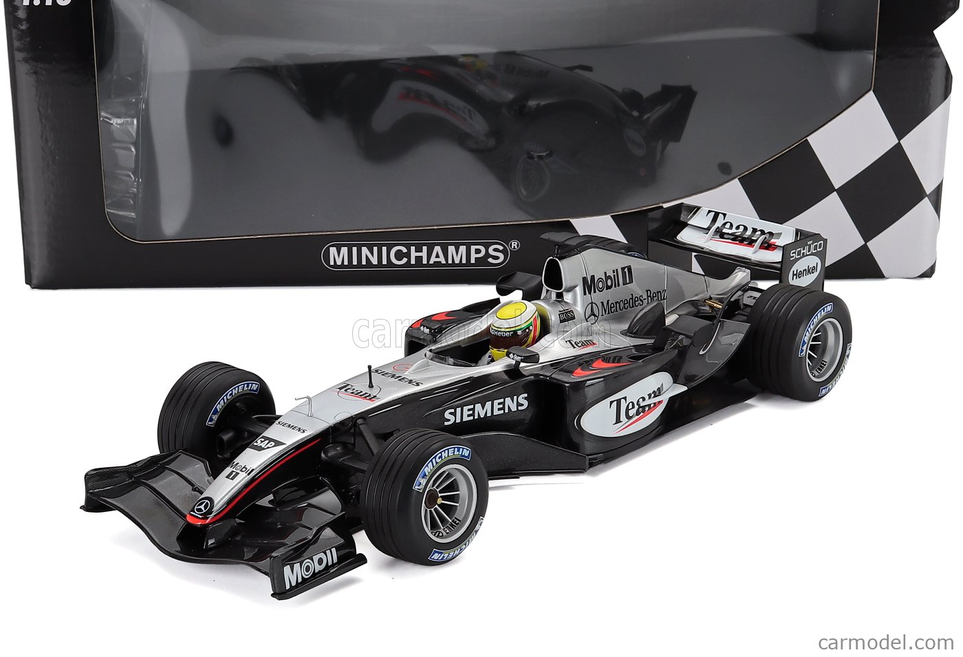 MINICHAMPS 530044418 Scale 1/18 | McLAREN F1 MP4/19 MERCEDES N 0