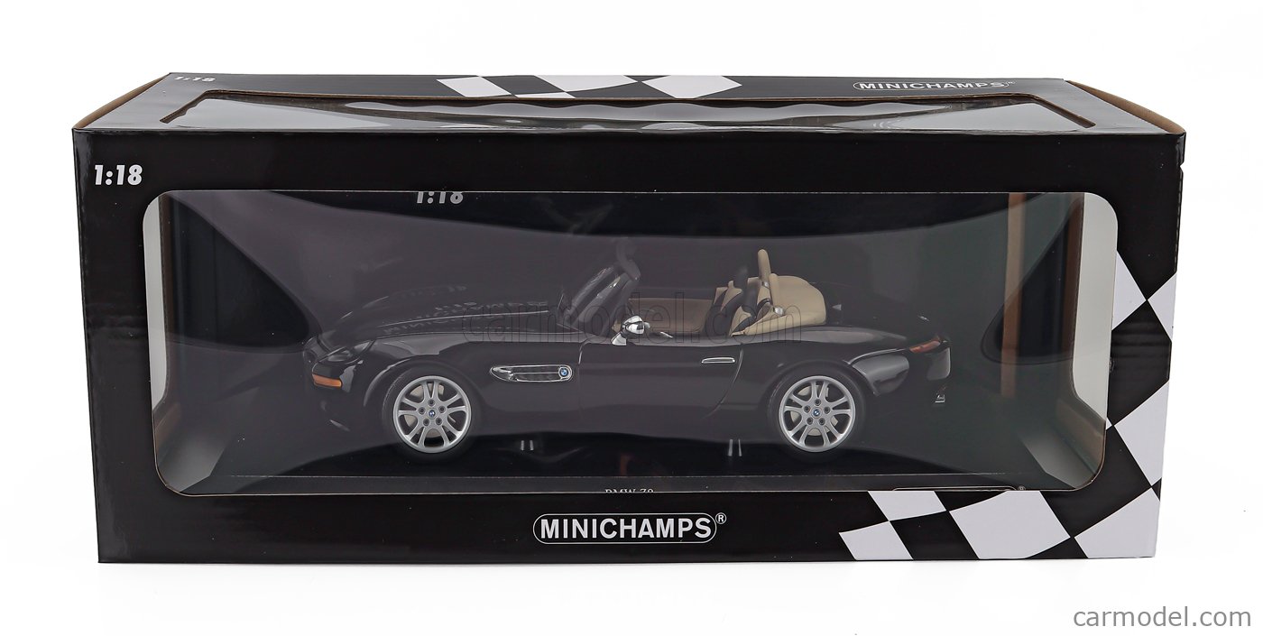 MINICHAMPS 155024231 Scale 1/18 | BMW Z8 SPIDER ROADSTER 2000 BLACK
