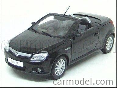 NOREV 1/18 Opel Tigra Twin Top Cabriolet - Noire - Miniature Occasion