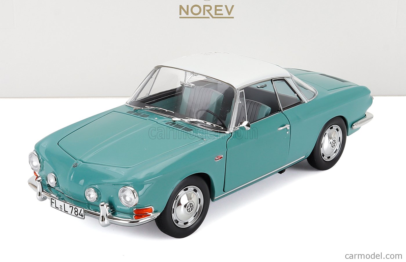 NOREV 188645 Scale 1/18 | VOLKSWAGEN KARMANN GHIA TYPE 34 COUPE