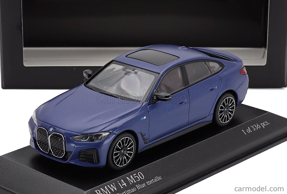 MINICHAMPS 410024001 Escala 1/43 | BMW 4-SERIES i4 M50 (G82) 2022 BLUE