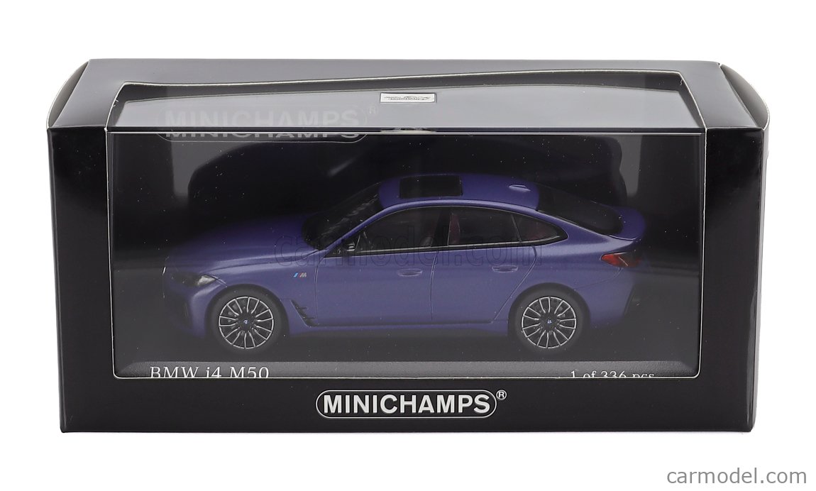 MINICHAMPS 410024001 Escala 1/43 | BMW 4-SERIES i4 M50 (G82) 2022 BLUE