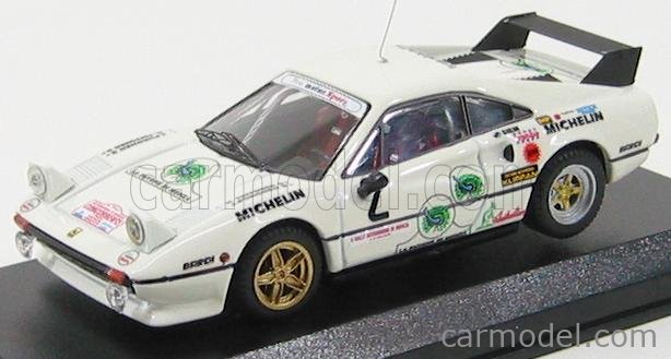 Best Model 9303 Scale 1 43 Ferrari 308 Gtb N 2 Rally Monza 19 H Toivonen J Piironen White Best Model 9303 Scale 1 43 Ferrari 308 Gtb N 2 Rally Monza 19 H Toivonen J Piironen White