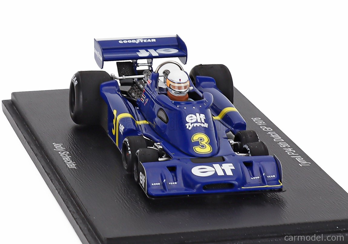 SPARK-MODEL S7309 Scale 1/43 | TYRRELL F1 P34 ELF 6-WHEELS N 3