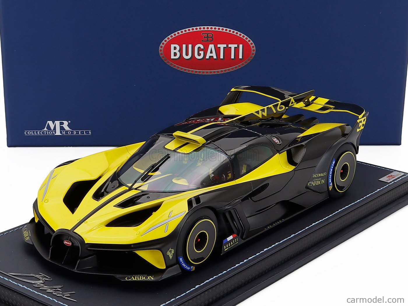 MR-MODELS BUG014D Scale 1/18 | BUGATTI BOLIDE W16.4 8.0 FOUR-TURBO