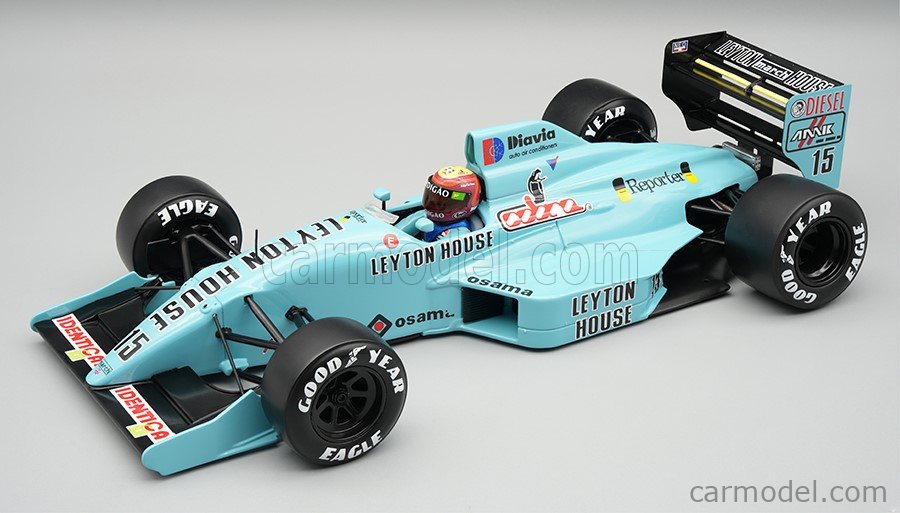 ミニカー Spark Leyton House 881 Brasil GP 1989 Miniatura March 881