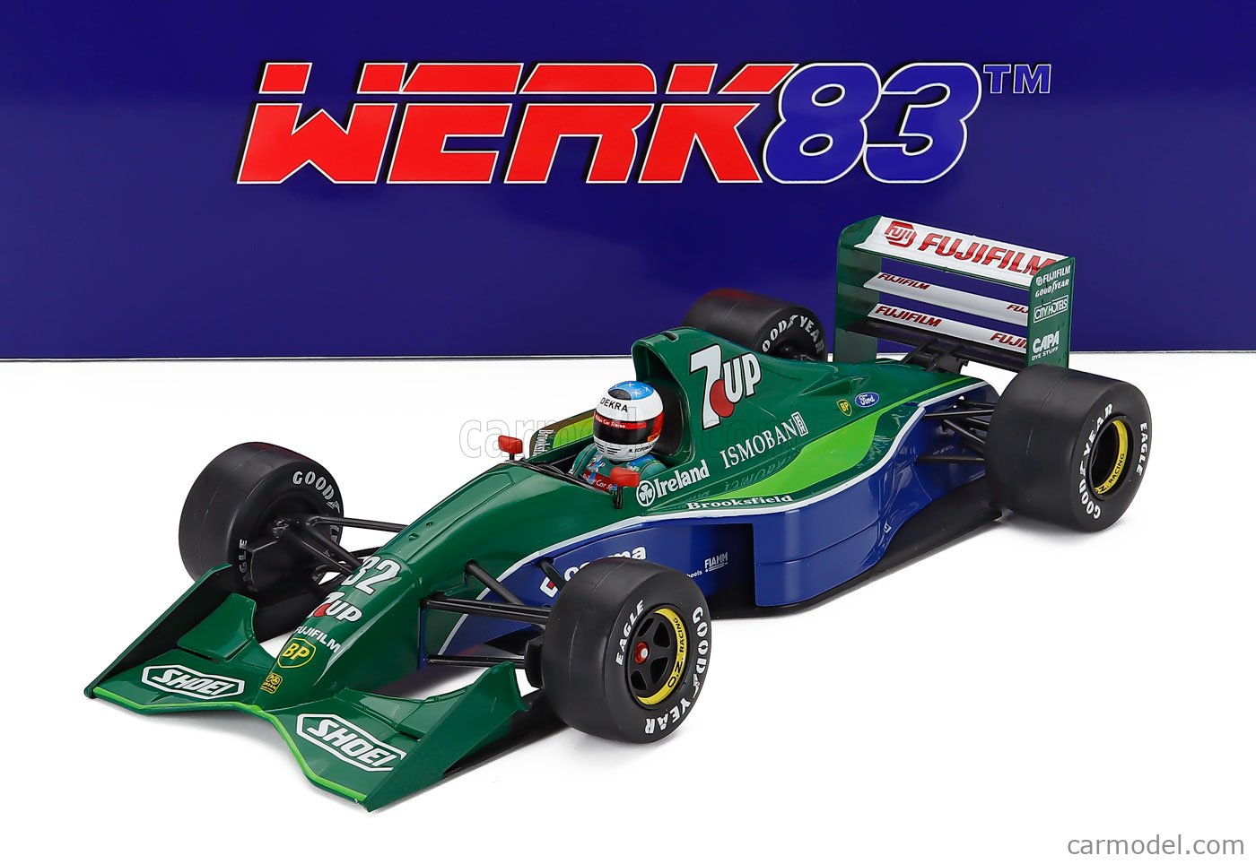 WERK83 W1802502 Scale 1/18 | JORDAN F1 191 TEAM 7up JORDAN N 32