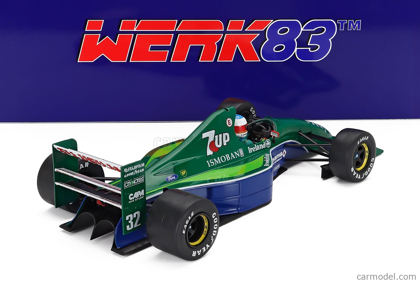 WERK83 W1802502 Scale 1/18 | JORDAN F1 191 TEAM 7up JORDAN N 32
