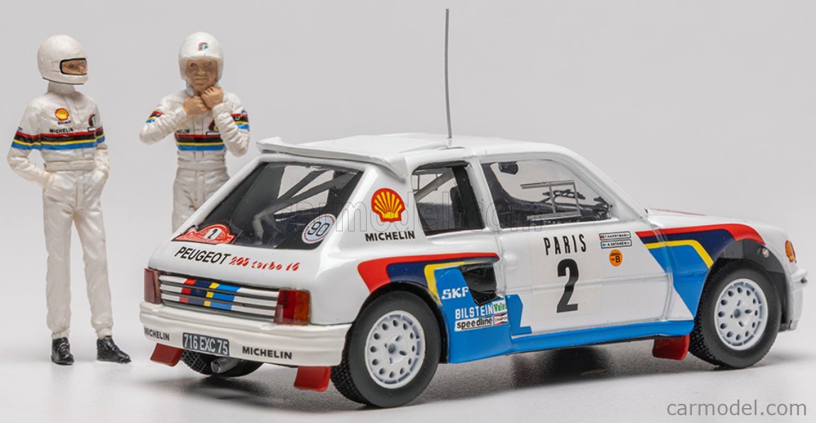 IXO-MODELS SPRM002-85 Scale 1/43 | PEUGEOT 205 T16 N 2 WINNER