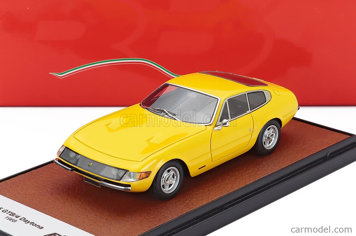 BBR 1/43 Ferrari 365 GTB4 1975 Le Mans Dark Blue Model Car
