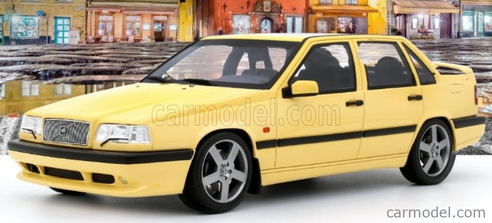 OTTO-MOBILE OT1222 Масштаб 1/18 | VOLVO 850 T-5R 1996 YELLOW