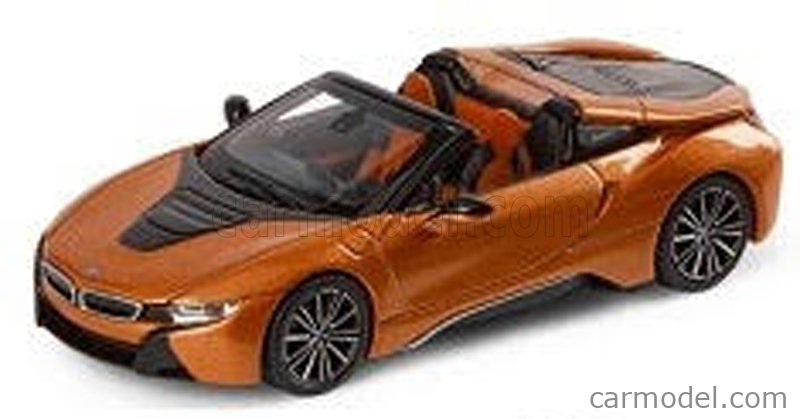 MINICHAMPS 80425B5F652 Scale 1/64 | BMW i8 HYBRID ROADSTER (i15