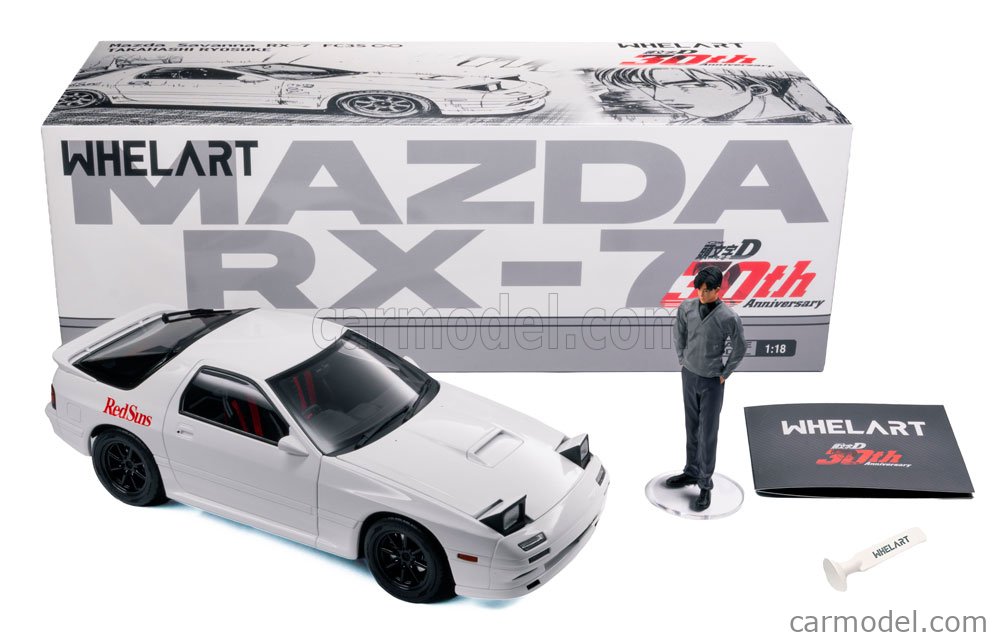 SUN-STAR WA004IDA Масштаб 1/18 | MAZDA RX-7 WITH TAKAHASHI RYOSUKE