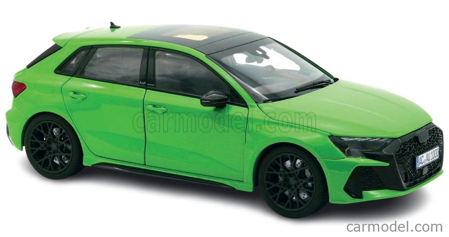 NOREV 188390 Scale 1/18 | AUDI A3 RS3 SPORTBACK 2025 GREEN