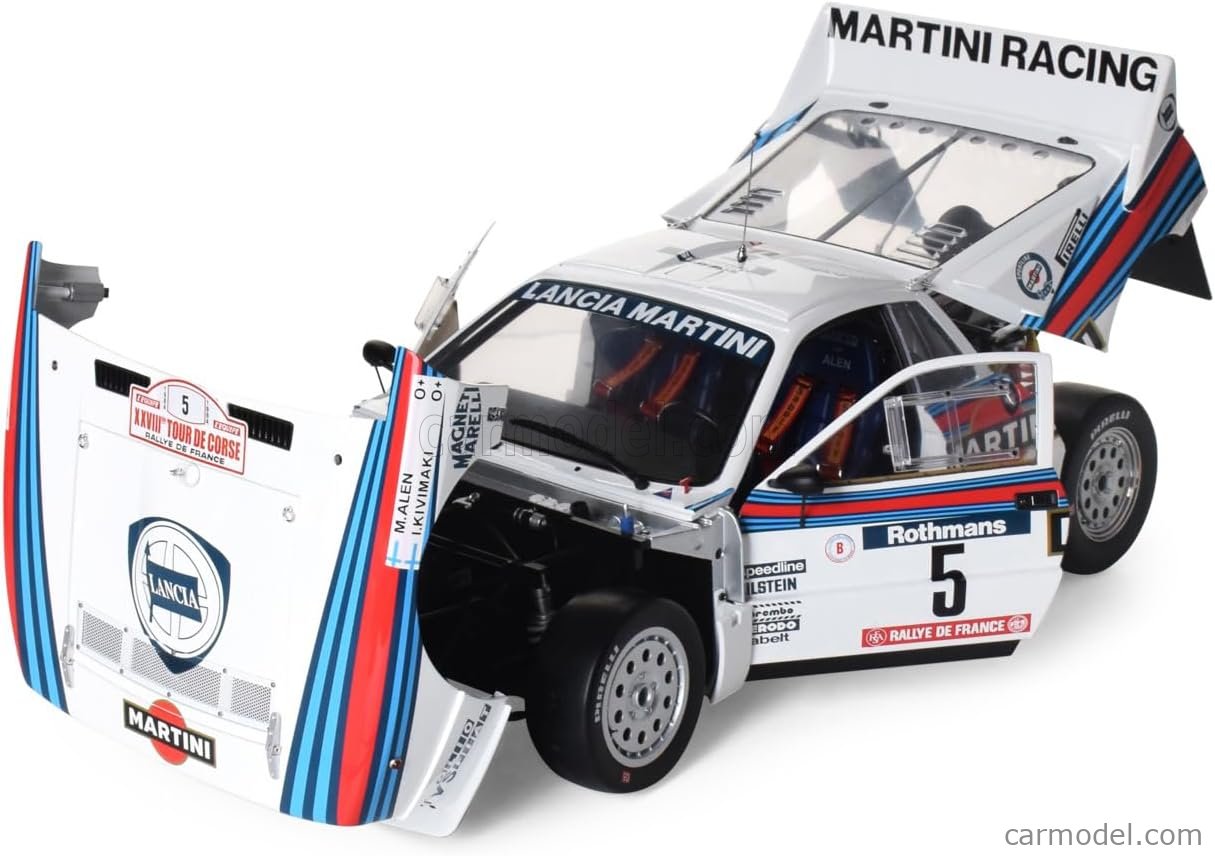 IXO-MODELS 20010022 Scale 1/8 | LANCIA 037 TEAM MARTINI RACING N 5