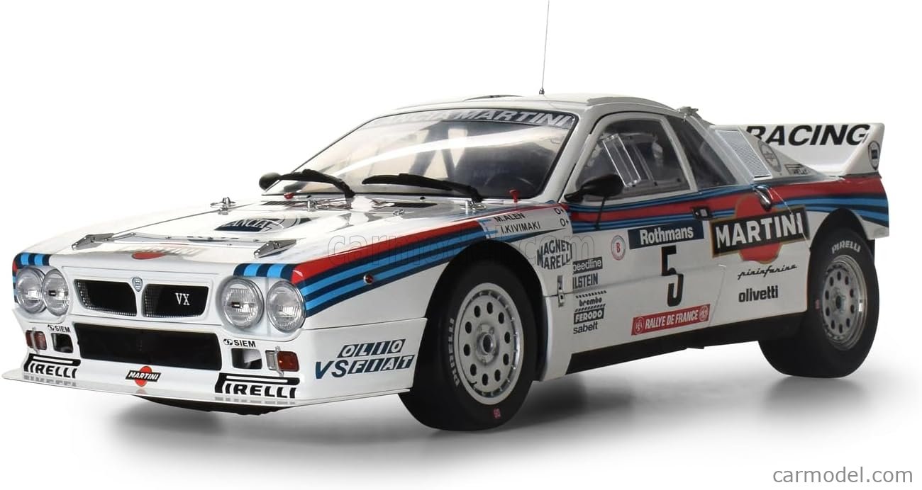 IXO-MODELS 20010022 Scale 1/8 | LANCIA 037 TEAM MARTINI RACING N 5
