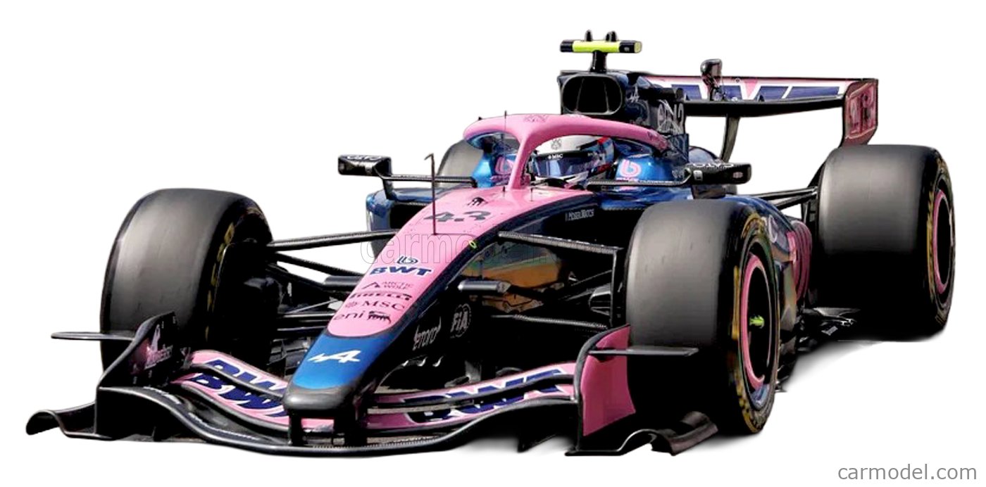 SPARK-MODEL 64S129 Масштаб 1/64 | ALPINE F1 A526 TEAM BWT ALPINE N