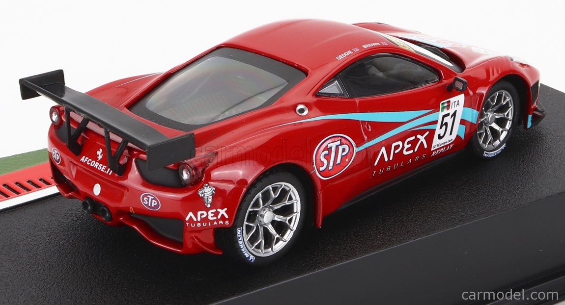 EDICOLA FRCOL035 Scale 1/43 | FERRARI 458 ITALIA GT3 N 51 FIA GT3