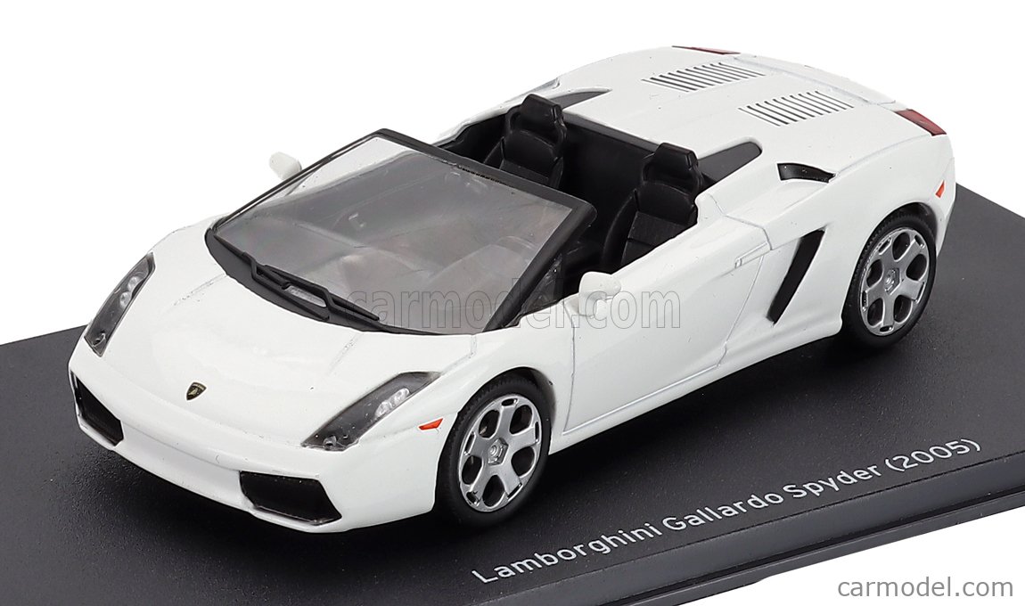 EDICOLA ABLAM008 Scale 1/43 | LAMBORGHINI GALLARDO SPIDER 2005 WHITE