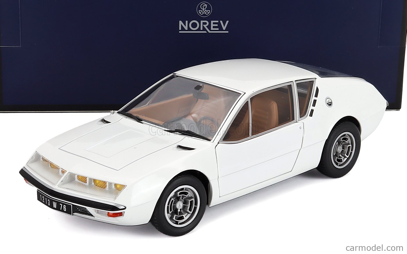 NOREV 185401 Scale 1/18 | RENAULT ALPINE A310 1600 VE COUPE 1972 WHITE