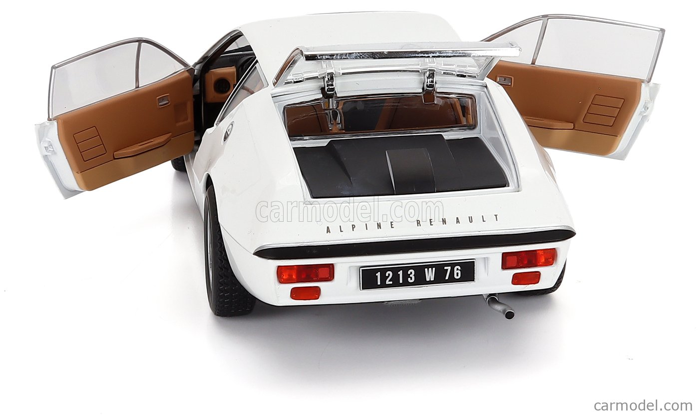 NOREV 185401 Scale 1/18 | RENAULT ALPINE A310 1600 VE COUPE 1972 WHITE