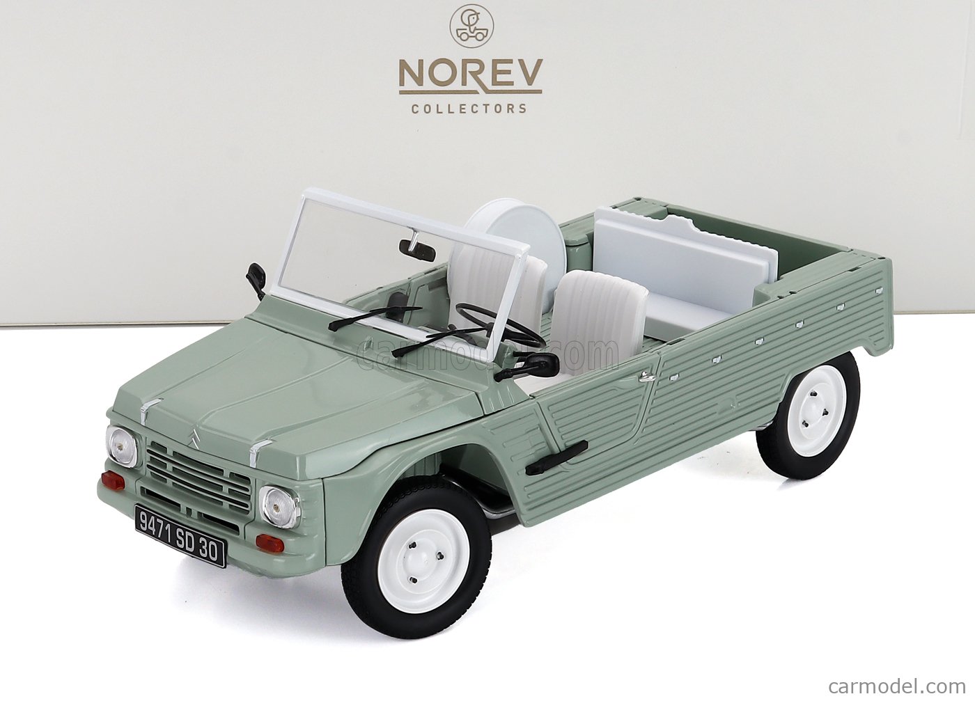NOREV 181803 Scale 1/18 | CITROEN MEHARI 1983 LIGHT GREEN