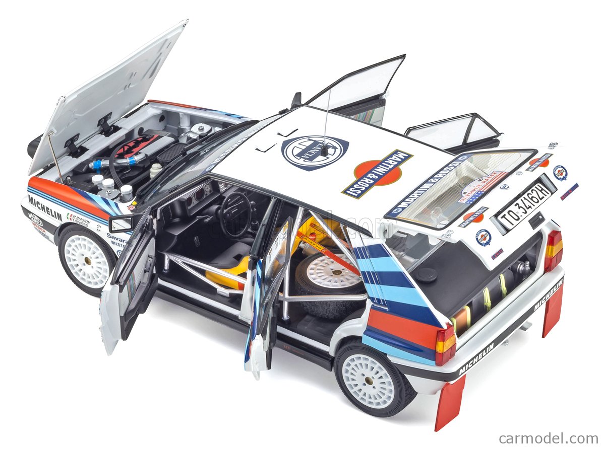 KYOSHO 08960G Scale 1/18 | LANCIA DELTA HF INTEGRALE 8V MARTINI