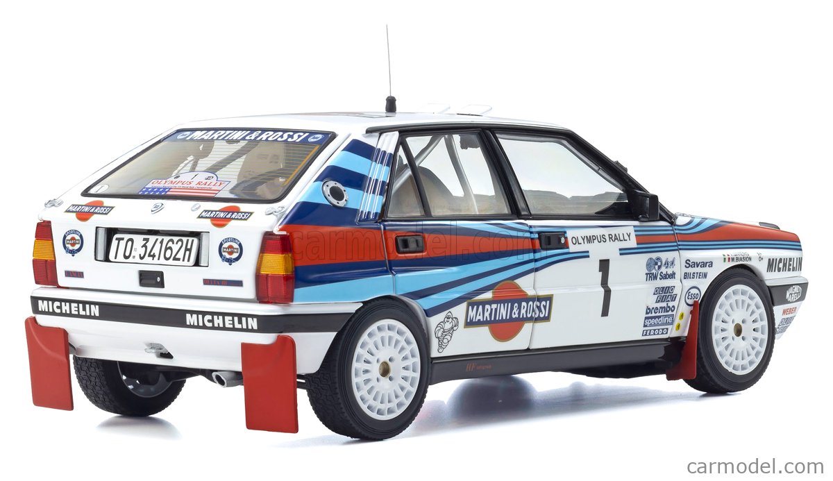 KYOSHO 08960G Scale 1/18 | LANCIA DELTA HF INTEGRALE 8V MARTINI