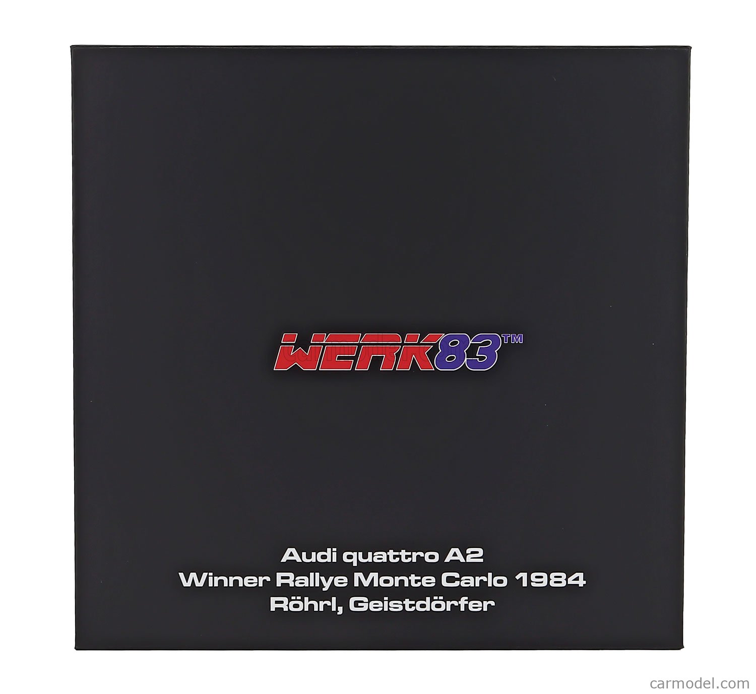 WERK83 WRCW8301 Scala 1/8 | ACCESSORIES FRONT BONNET MINI HOOD AUDI ...