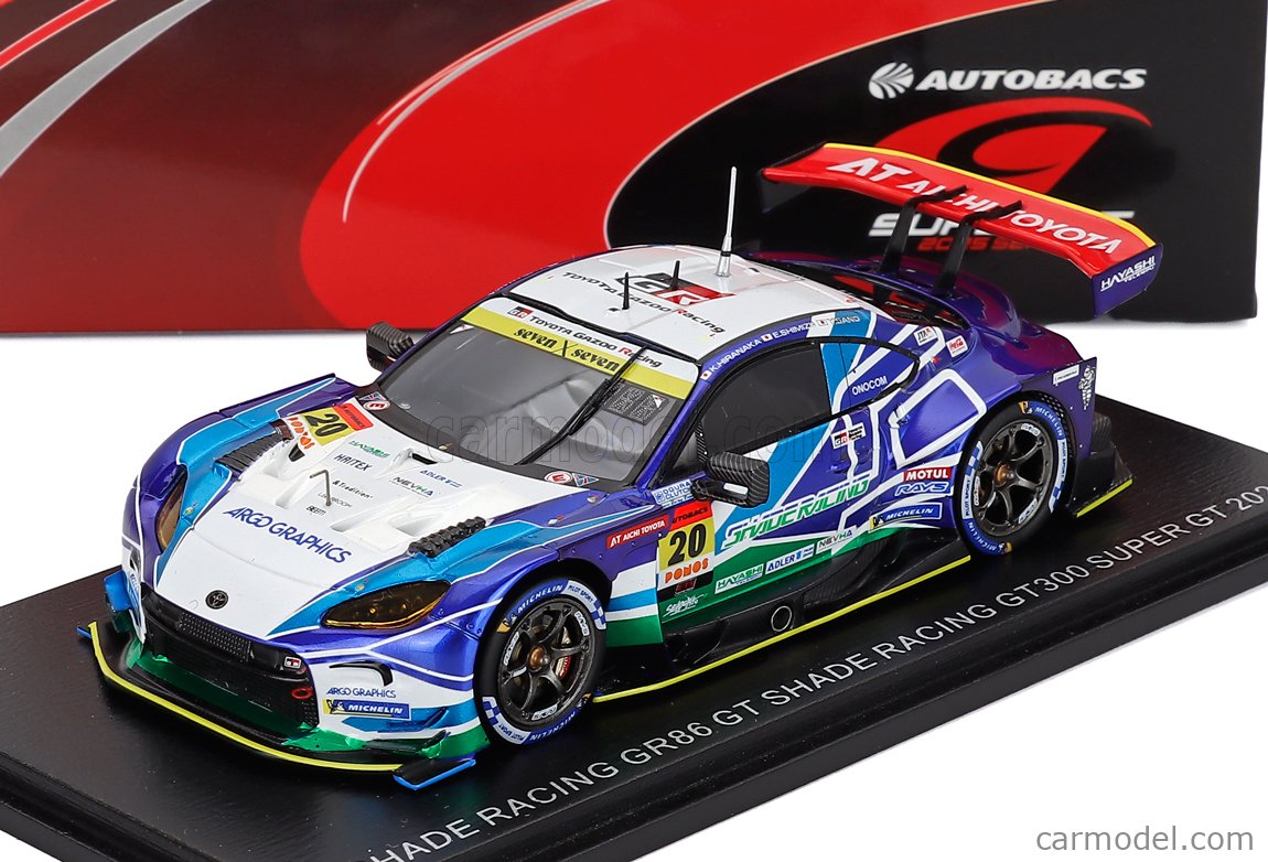 SPARK-MODEL 43SGT25020 Scale 1/43 | TOYOTA GR86 GT TEAM SHADE